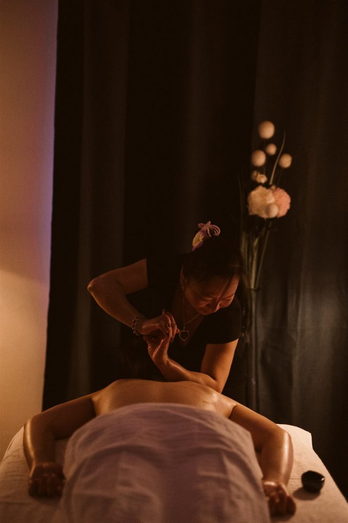Deep tissue Thai massage